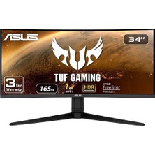 Asus Tuf Gamıng VG34VQL1B 34 Va  Freesync 3440X1440 1ms 165HZ Dp HDMI USB Monitör