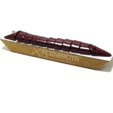 Tesbihkenti Koyu Bordo Renk Balık Tesbih