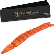 Tesbihkenti Turuncu Renk Balık Tesbih