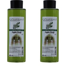 2 Adet - Zeytin Çiçeği Kolonyası - 400 ml - (Pet Şişe)