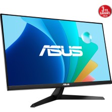 ASUS VY279HF 27 IPS FREESYNC 1920x1080 1MS 100HZ HDMI USB-C VESA 3YIL EYECARE PLUS,FLICKER-FREE,CERCEVESIZ,DUSUK MAVI ISIK, Monitör