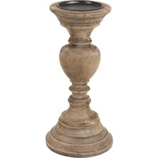 Laromita Decoration Ravenna Ahşap Şamdan