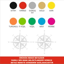 2Mak Sticker Pusula Sticker 2'li Set