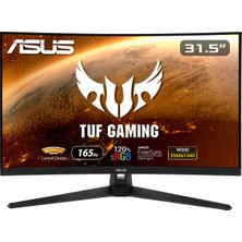Asus Tuf Gaming VG32VQ1BR 31.5" 165Hz 1ms (Hdmı + Display) Freesync WQHD Monitör