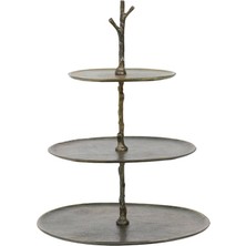 Laromita Decoration Tresa Sunumluk / Gold Eskitme