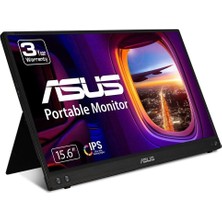 Asus Zenscreen MB16ACV 15.6" 60Hz 5ms (Usb Type-C) Mat Ekran Taşınabilir USB Monitör