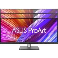 ASUS PROART PA34VCNV 34 KAVISLI IPS HDR 3440x1440 5MS  VESA 3YIL RJ45, EYECARE,%100 SRGB FLICKER-FREE,CERCEVESIZ,DUSUK MAVI ISIK YÜKSEKLİK AYARI USB-C PD90 W Monitör