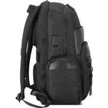 Roncato Unisex Sırt Çantası 41226001 Roncato Zaıno Busıness 2 Comp. (Pc 15.6/tablet/usb) Nevada Nero Ballıstıc