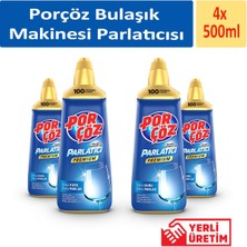 Porçöz Bulaşık Makinesi Parlatıcısı 500 ml x 4 Adet