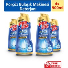 Porçöz Bulaşık Makinesi Deterjanı 900 ml x 4 Adet