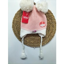 Kitti Kız Çocuk Polar Astarlı Metal Dedektörden Geçirilmiş Sağlıklı Bere 4-8 Yaş