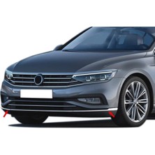 Niken Volkswagen Passat B8.5 Ön Tampon Alt Çıtası Kromu 3 Parça 2019+