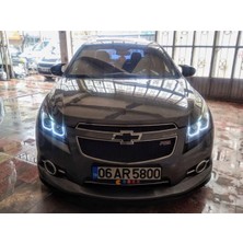 Oto Türk Chevrolet Cruze 2008 - 2016 Yarasa Batman Ayna Kapağı Piano Black