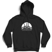 The Fame Scorpions, VCTR02, Rock Metal Müzik Grubu Kapüşonlu Sweatshirt Hoodie