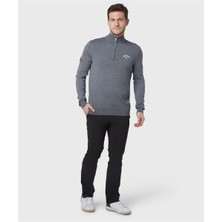 Callaway 1/4 Zip Merino Sweater / Erkek Yün Karışımlı Ince Kazak