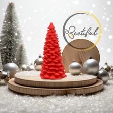Beetiful Dekoratif Turuncu Çam Mum (Kokulu)