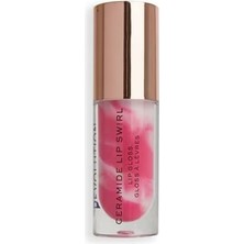 Revolution Swirl Ceramide Lip Gloss Berry Pink