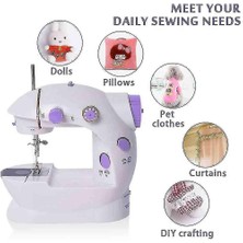 Acousticworld Mini Ev Dikiş Makinesi Pedallı Sewing Machine