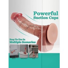 Yuwie Ultra Realistic Gerçekçi Yumuşak Damarlı Penis Toy