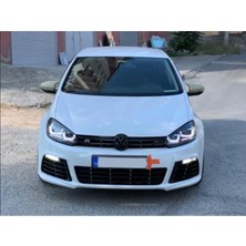 BTG Volkswagen Golf Mk6 Yarasa Ayna Kapağı Piano Black