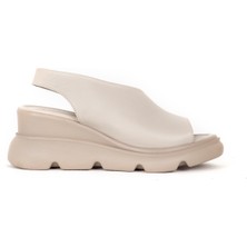 Dericlub 7712 Deri Kadın Sandalet