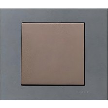 Ovivo Grano Metalik Anahtar Mocha + Füme Çerçeve