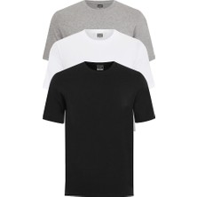 Cnt Erkek Sıfır Yaka Yarım Kol Fanila 3'lü Paket