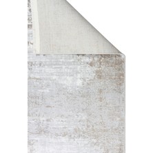 Eko Halı Zurıch Zrh 05 Cream Grey Yumuşak Dokulu Akrilik ile Üretilen Modern ve Şık Halı