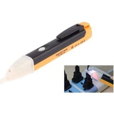 Hanedanev Işıklı ve Sesli Temassız Faz Kontrol Kalemi Dijital Sensörlü Ledli Pilli