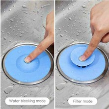 Hanedanev 4 Adet Lavabo Küvet Tıkacı Mutfak Banyo Gider Tıpası Kapağı Tıkaç Süzgeç