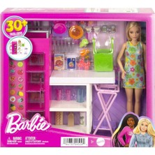 HJV38 Barbie Mini Büfe Oyun Seti