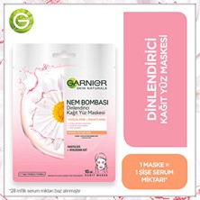 Garnier Garnier nem Bombası Dinlendirici Kağıt Yüz Maskesi 28 Gr X2