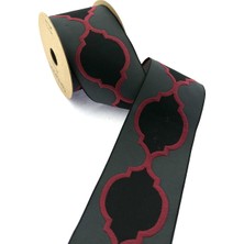 Fantastic Jakarlı Dokuma Geniş Perde Bordür / Aksesuar (7 Cm. Genişlik - 3,5 Mt. Uzunluk)