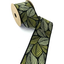 Fantastic Çiçek Desenli Çok Renkli Dokuma Geniş Perde Bordür / Aksesuar (7 Cm. Genişlik - 3,5 Mt. Uzunluk)