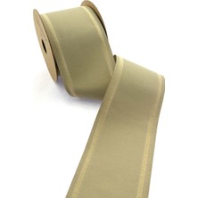 Fantastic Düz Renk Kenar Kabartmalı Dokuma Geniş Perde Bordür / Aksesuar (7 Cm. Genişlik - 3,5 Mt. Uzunluk)