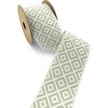 Fantastic Pötikare Desen Dokuma Geniş Perde Bordür / Aksesuar (7 Cm. Genişlik - 3,5 Mt. Uzunluk)