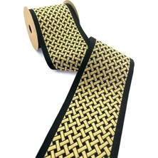 Fantastic Hasır Desenli Dokuma Geniş Perde Bordür / Aksesuar (10 Cm. Genişlik - 3,5 Mt. Uzunluk)