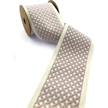 Fantastic Hasır Desenli Dokuma Geniş Perde Bordür / Aksesuar (10 Cm. Genişlik - 3,5 Mt. Uzunluk)