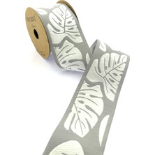Fantastic Yaprak Desenli Dokuma Bordür (7 Cm. Genişlik - 3,5 Mt. Uzunluk)