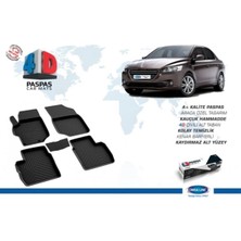 Omsa Line Peugeot 301 4d Paspas Siyah 2013-VE Sonrası (Kokusuz)