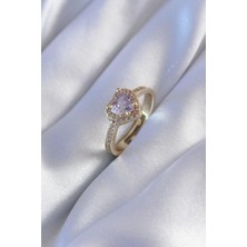 Vanilla Jewelry Pandora’s Çelik Ciddi Ilişki Yüzüğü (Ayarlanabilir) Kalp Sevgili Yüzük