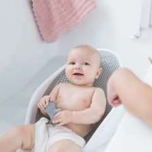 Soft Bebek Küveti – Silikon Fileli Bebek Besleme Yıkama Banyo Küveti Bebek Banyo Oturağı