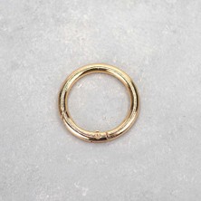 Ritzz Yaylı Çanta Halkası Klipsi Gold 40MM (Adet)
