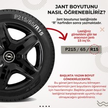 Kef Opel Corsa 14 Inç Uyumlu Jant Kapağı 4'lü Takım Siyah 6414