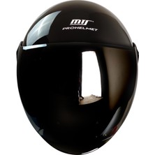 Mts FX-101 Açık Kask (Siyah/beyaz/kırmızı)