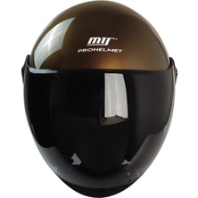 Mts FX-101 Açık Kask (Parlak Kahverengi)