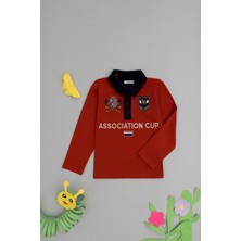 U.S. Polo Assn. Erkek Çocuk Kiremit Sweatshirt 50270847-VR031