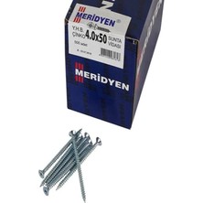 Meridyen Sunta Vidası 4,0X50 Meridyen 500 Adet Kutulu