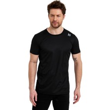 Adams Erkek Spor Reflektör Baskılı Polyester Tişört