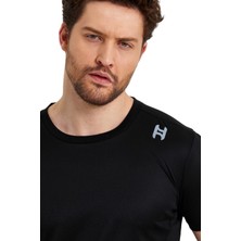 Adams Erkek Spor Reflektör Baskılı Polyester Tişört